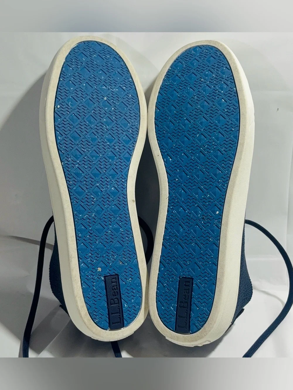 L.L.Bean Eco Bayt Knit Sneaker Lace-Up - Classic Navy
